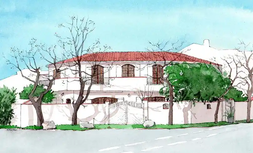 Dessin Maison Beau M